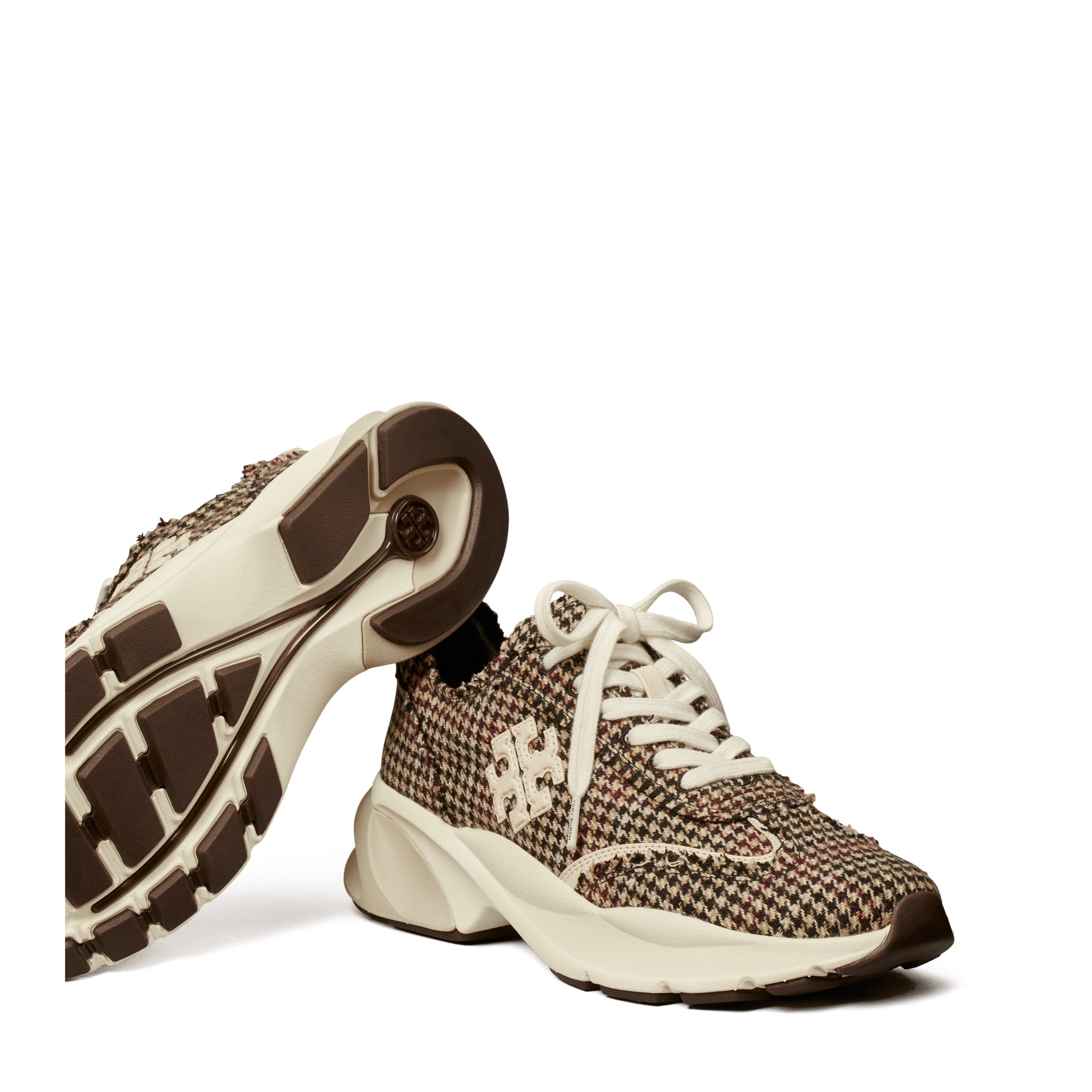 Women Good Luck Trainer - Houndstooth / New Ivory / Houndstooth