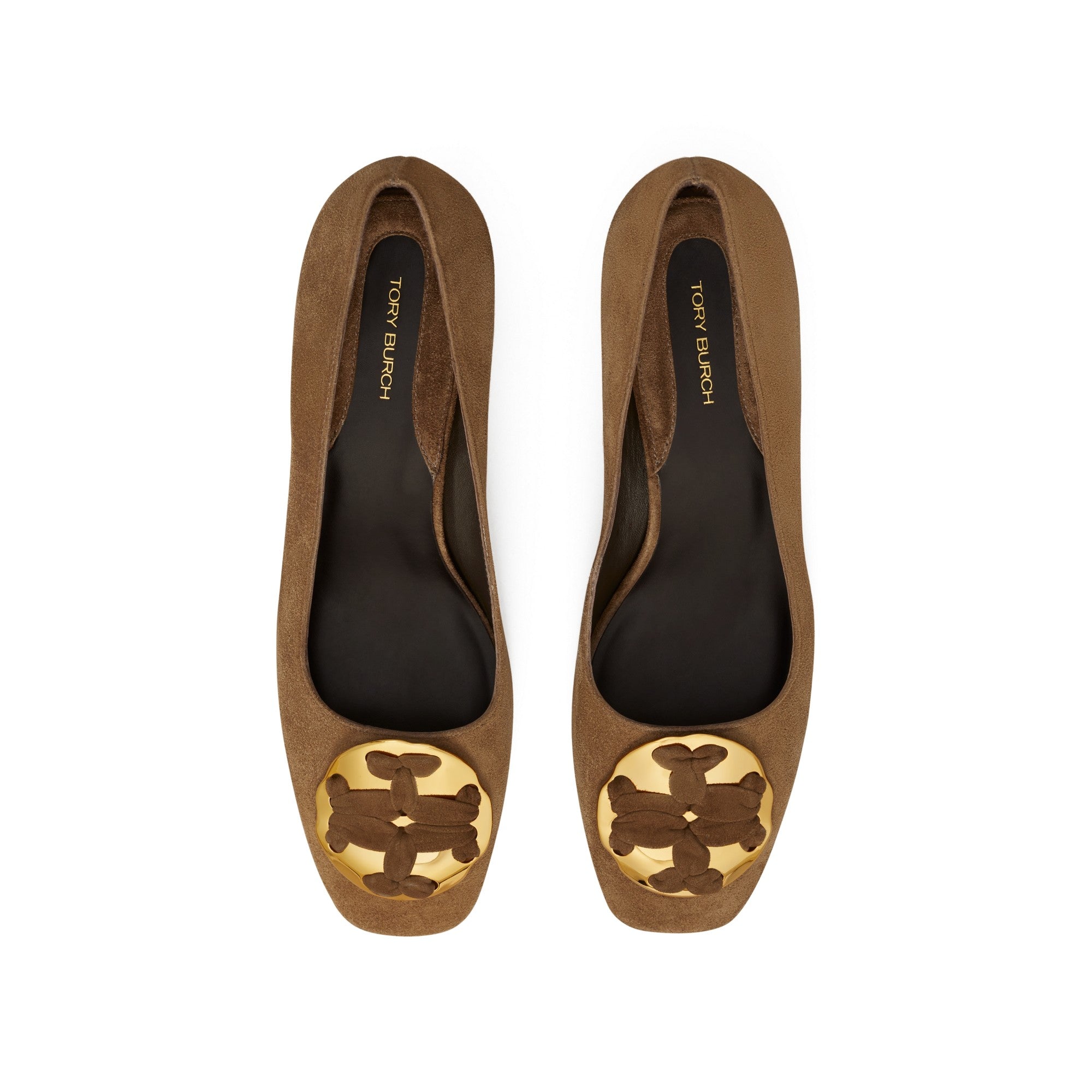 Women Woven Double T Pump 45Mm - Sughero Castoro / Almond Flour
