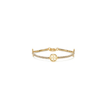 Women Miller Pave Bracelet - Tory Gold / Crystal