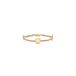 Women Miller Pave Bracelet - Tory Gold / Crystal
