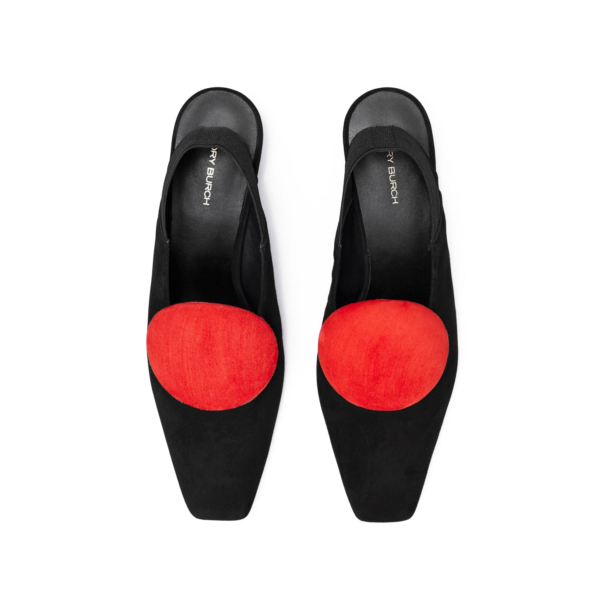Women 30Mm Slingback Shoe - Perfect Black / Triple Red