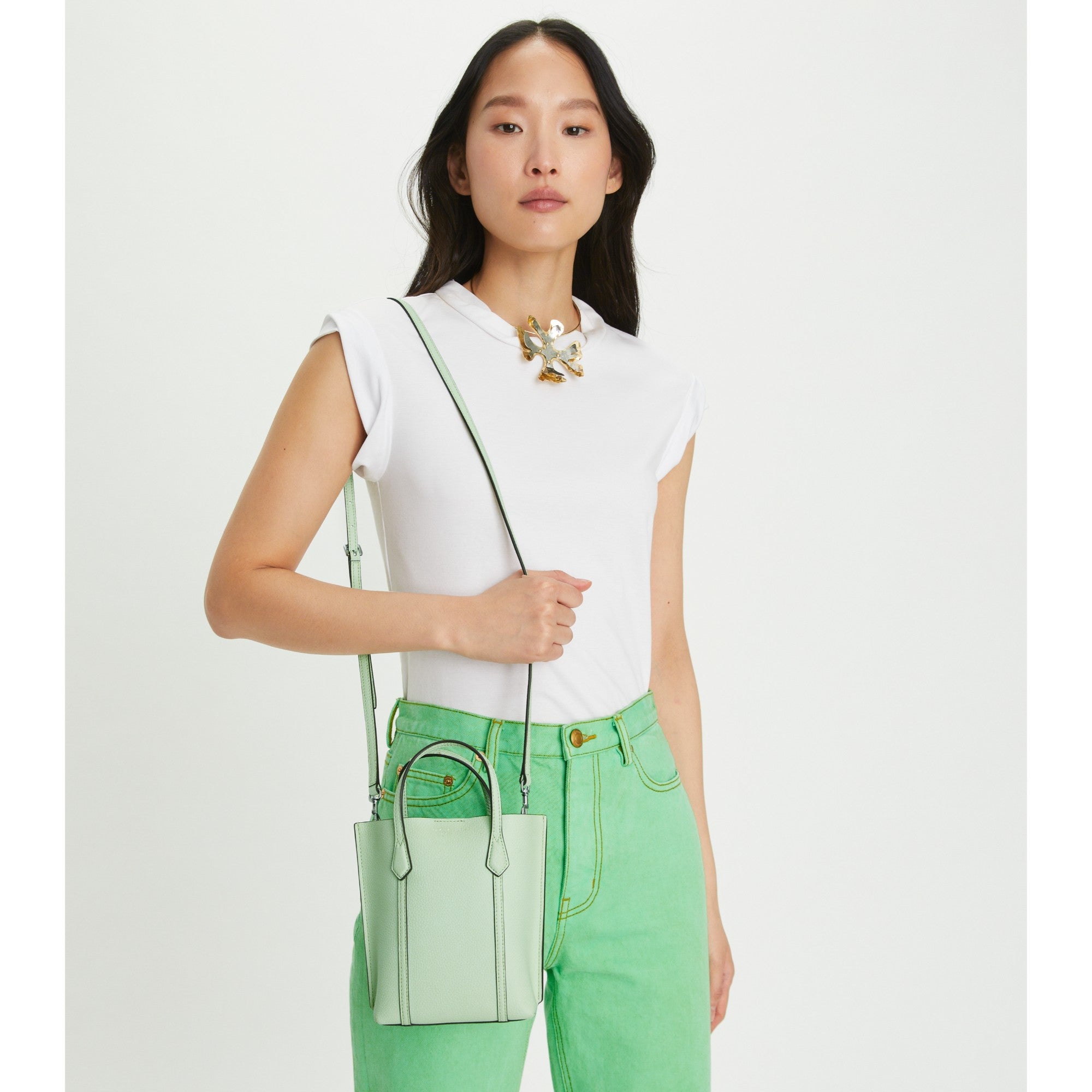 Women Perry Mini N/S Tote - Meadow Mist