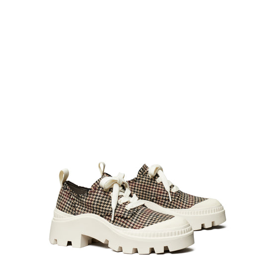 Women Camp Sneaker - Plaid / New Ivory