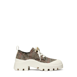 Women Camp Sneaker - Plaid / New Ivory