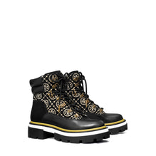 Women T Monogram Miller Lug Hiker - Black + New Cream / Perfect Black / Perf