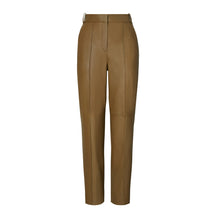 Women Leather Pant - Tobacco Leaf
