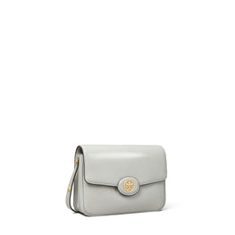 Women Robinson Spazzolato Convertible Shoulder Bag - Light Granite