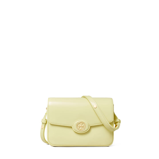 Women Robinson Spazzolato Convertible Shoulder Bag - Lemon