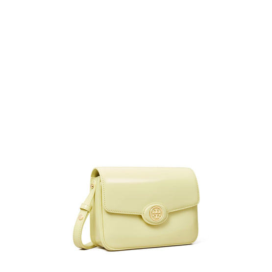 Women Robinson Spazzolato Convertible Shoulder Bag - Lemon