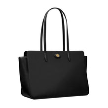Women Robinson Pebbled Tote - Black