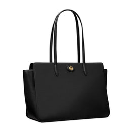 Women Robinson Pebbled Tote - Black