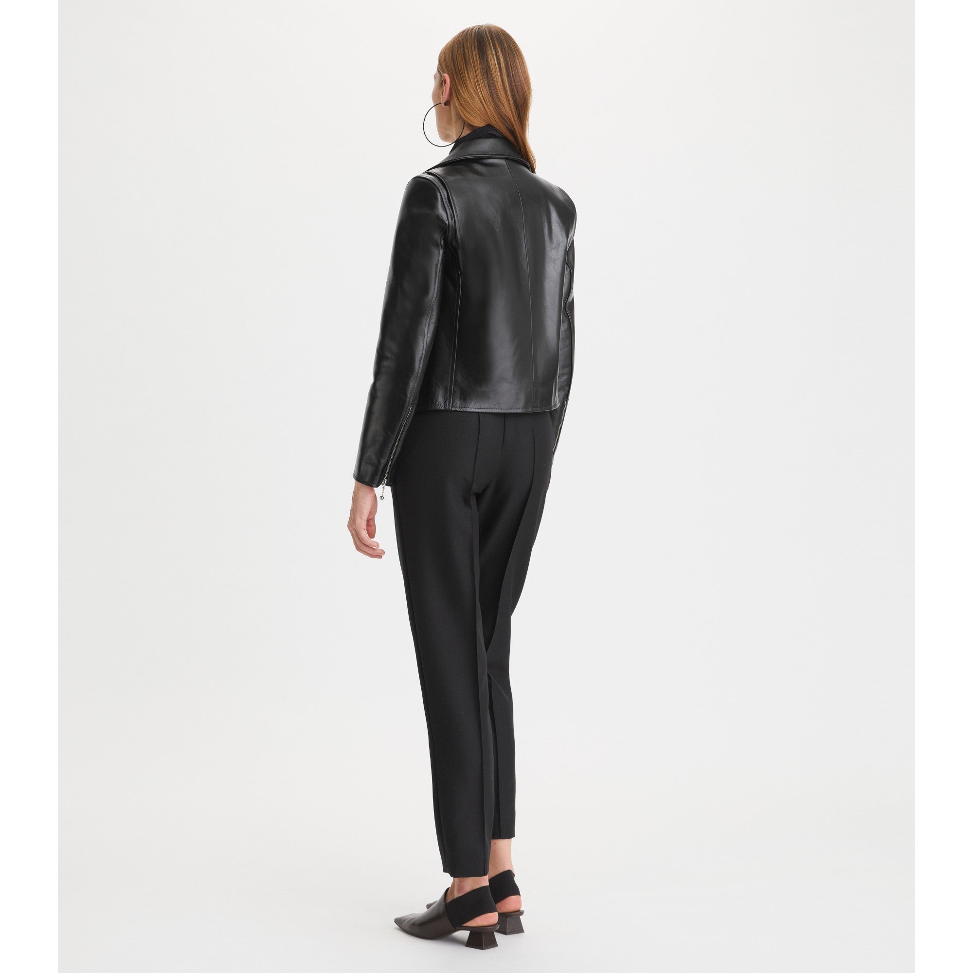 Women Leather Jacket - Black