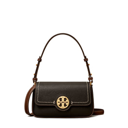 Women Felix Mini Flap Shoulder Bag - Black