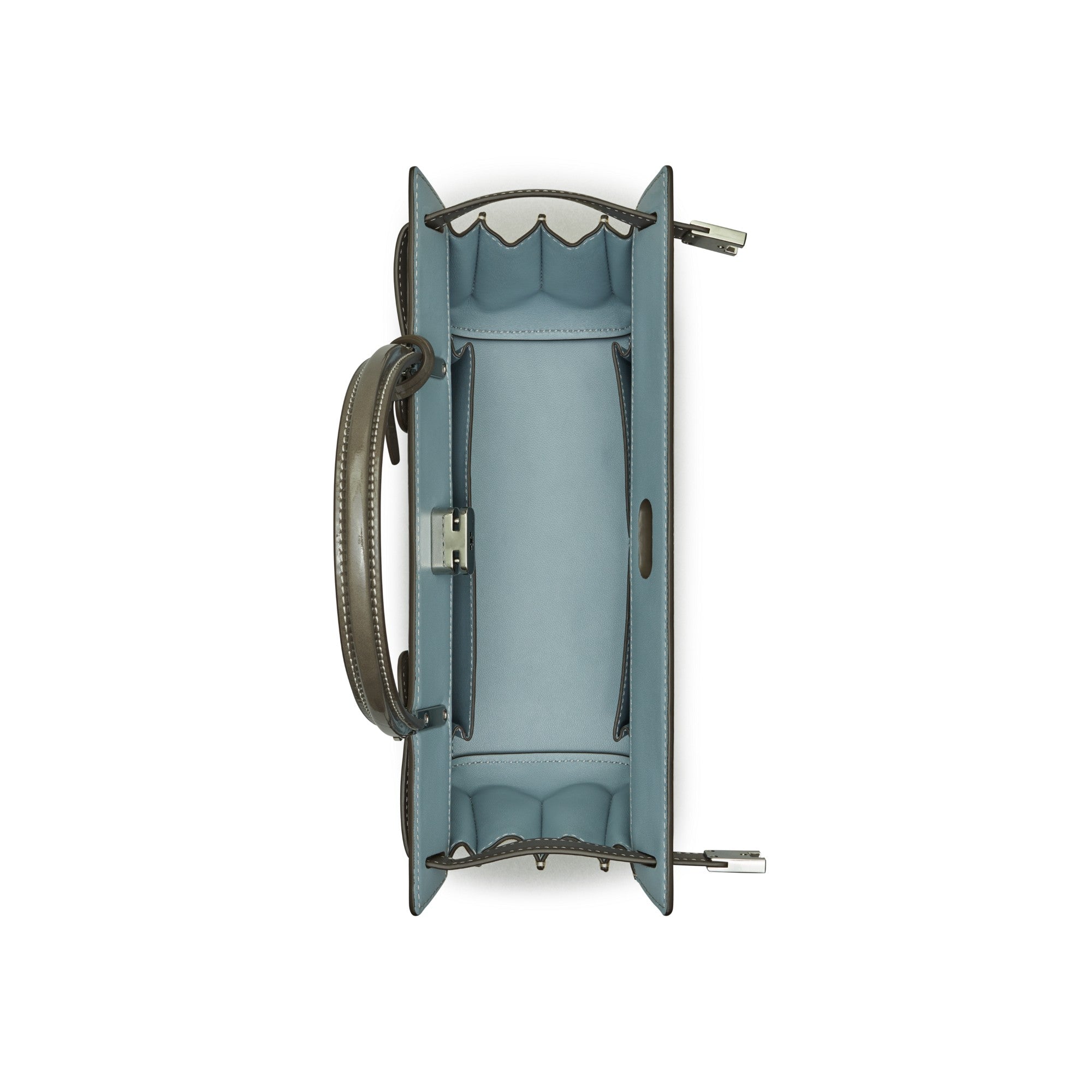 Women Lee Radziwill Patent Cat Eye Bag - Smoke Gray