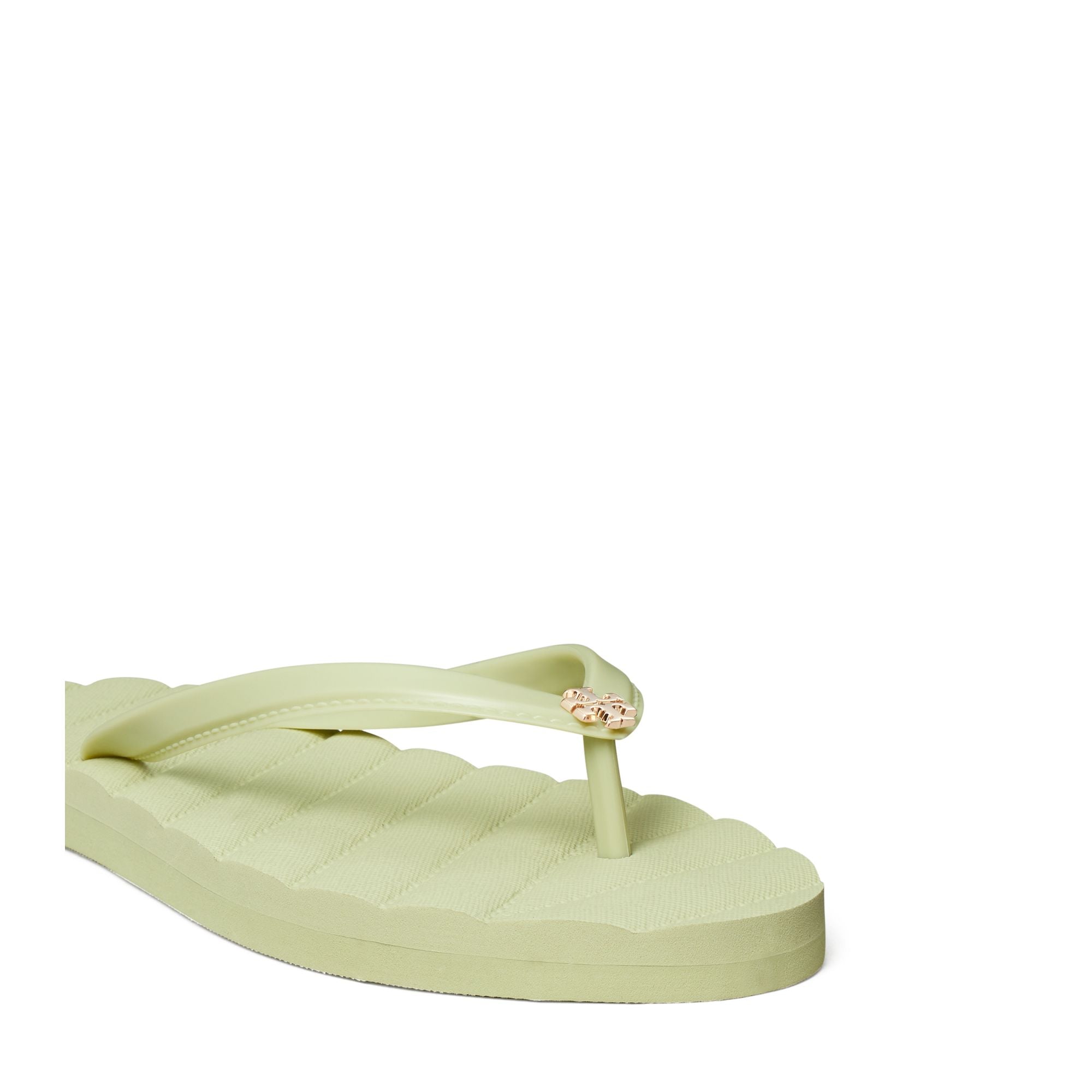 Women Kira Flip Flop - Pistachio / Gold