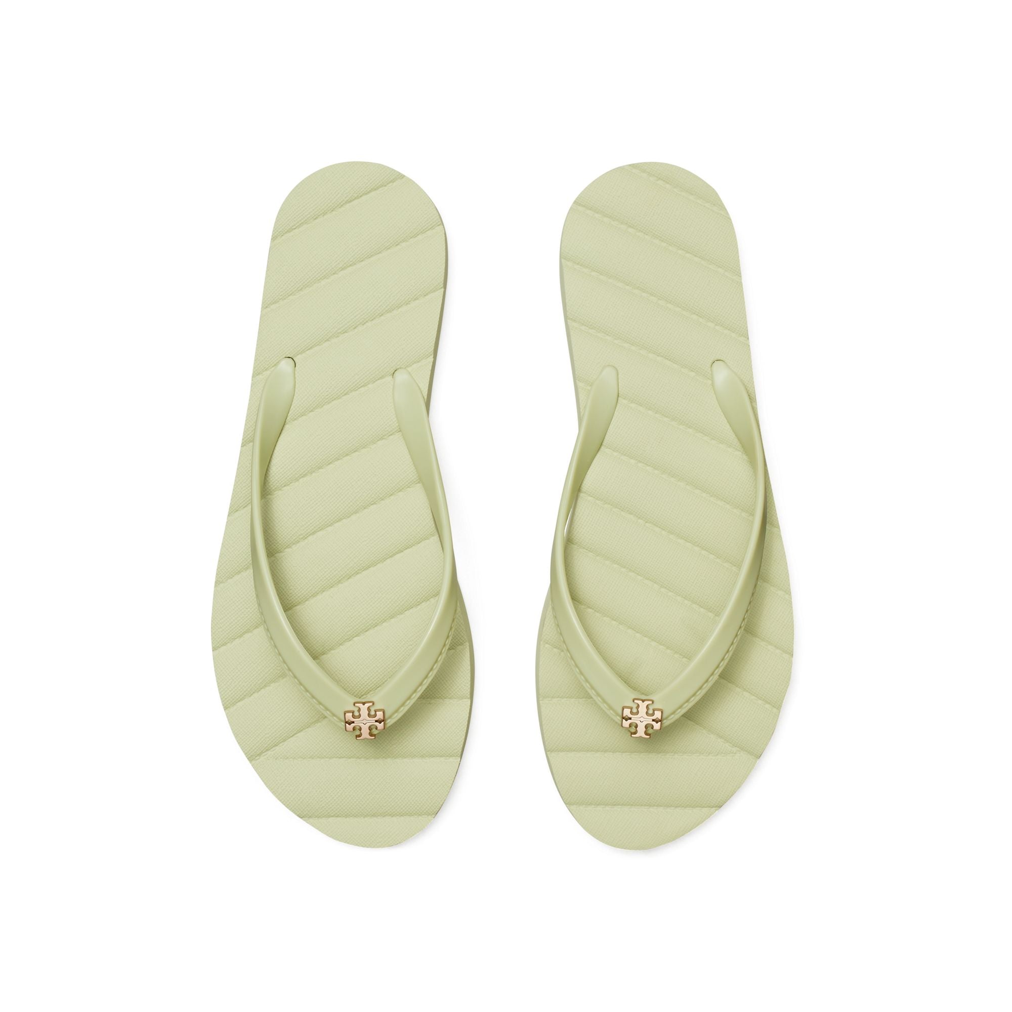 Women Kira Flip Flop - Pistachio / Gold