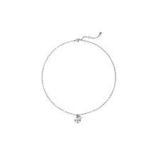 Women Thin Roxanne Pendant Necklace - Tory Silver / Cream