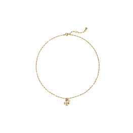 Women Thin Roxanne Pendant Necklace - Tory Gold / Cream