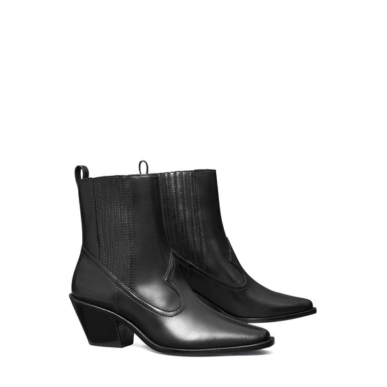 Women Western Ankle Boot 45Mm - Perfect Black