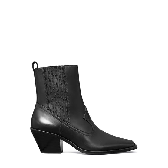 Women Western Ankle Boot 45Mm - Perfect Black