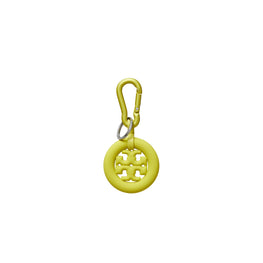 Women Puffed Up Logo Key Fob - Lime