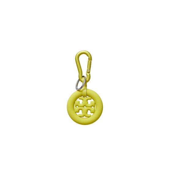 Women Puffed Up Logo Key Fob - Lime