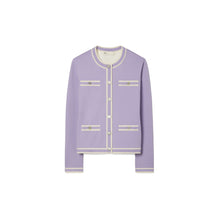 Women Kendra Cardigan - Crisp Lavender / New Ivory