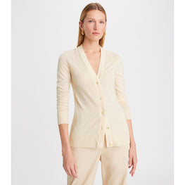 Women Simone Cardigan - New Ivory