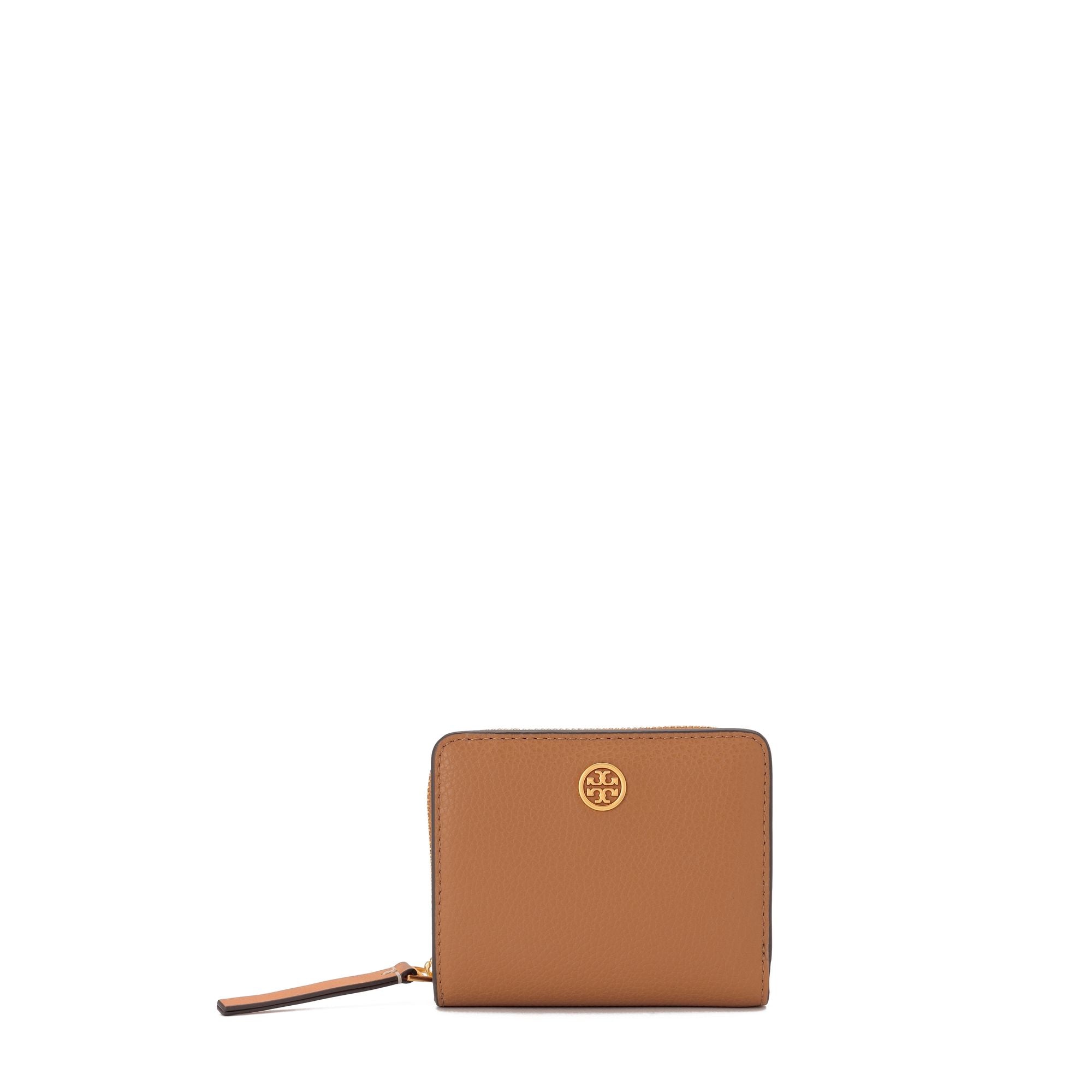 Women Robinson Pebbled Bi-Fold Wallet - Tiger'S Eye