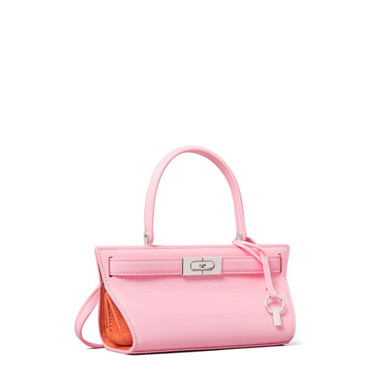 Women Lee Radziwill High Shine Petite Cat Eye Bag - Pink Plie
