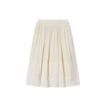 Women Ruched-Waist Skirt - Biscuit