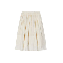 Women Ruched-Waist Skirt - Biscuit