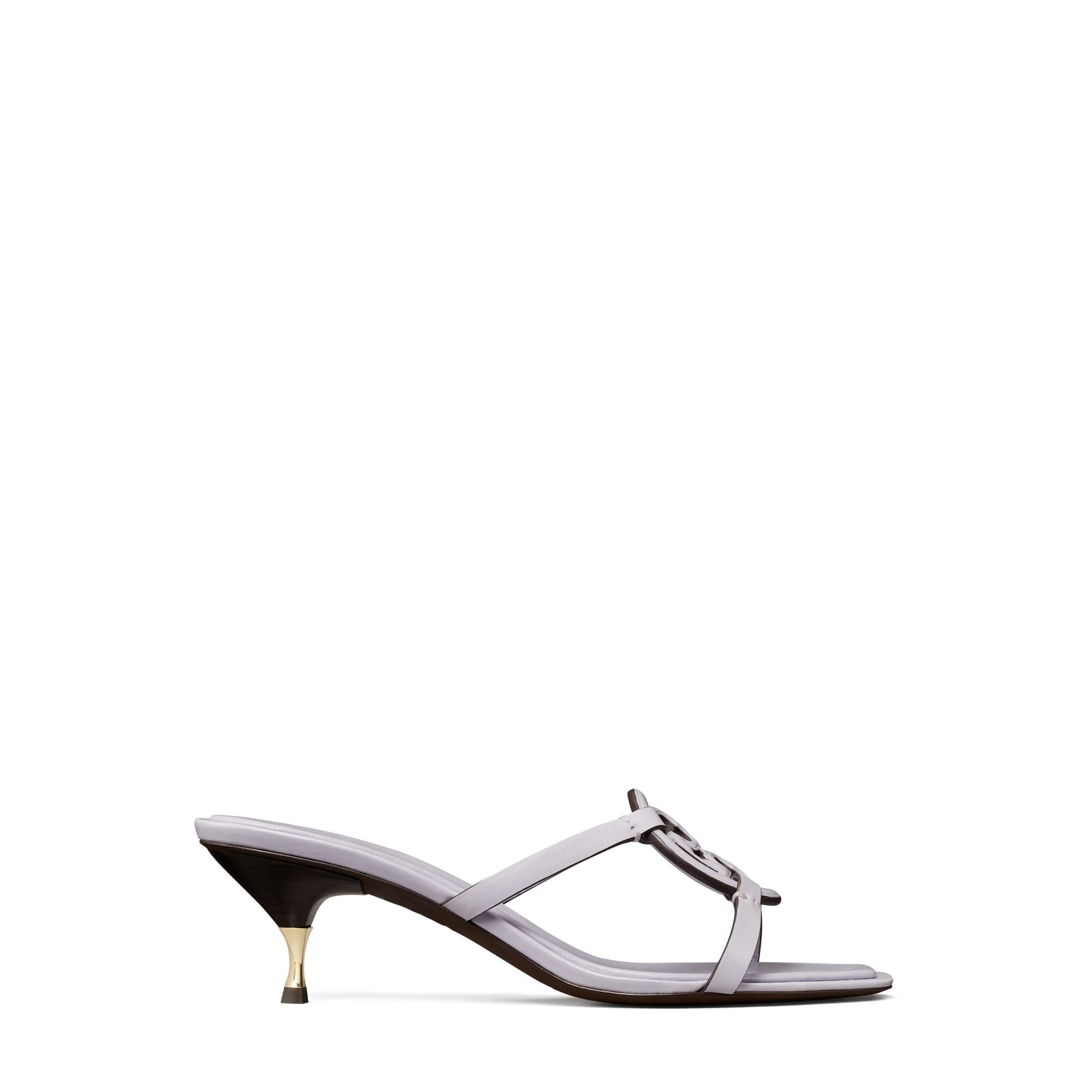 Women Geo Bombe Miller Low Heel Sandal 55Mm - Spring Lavender
