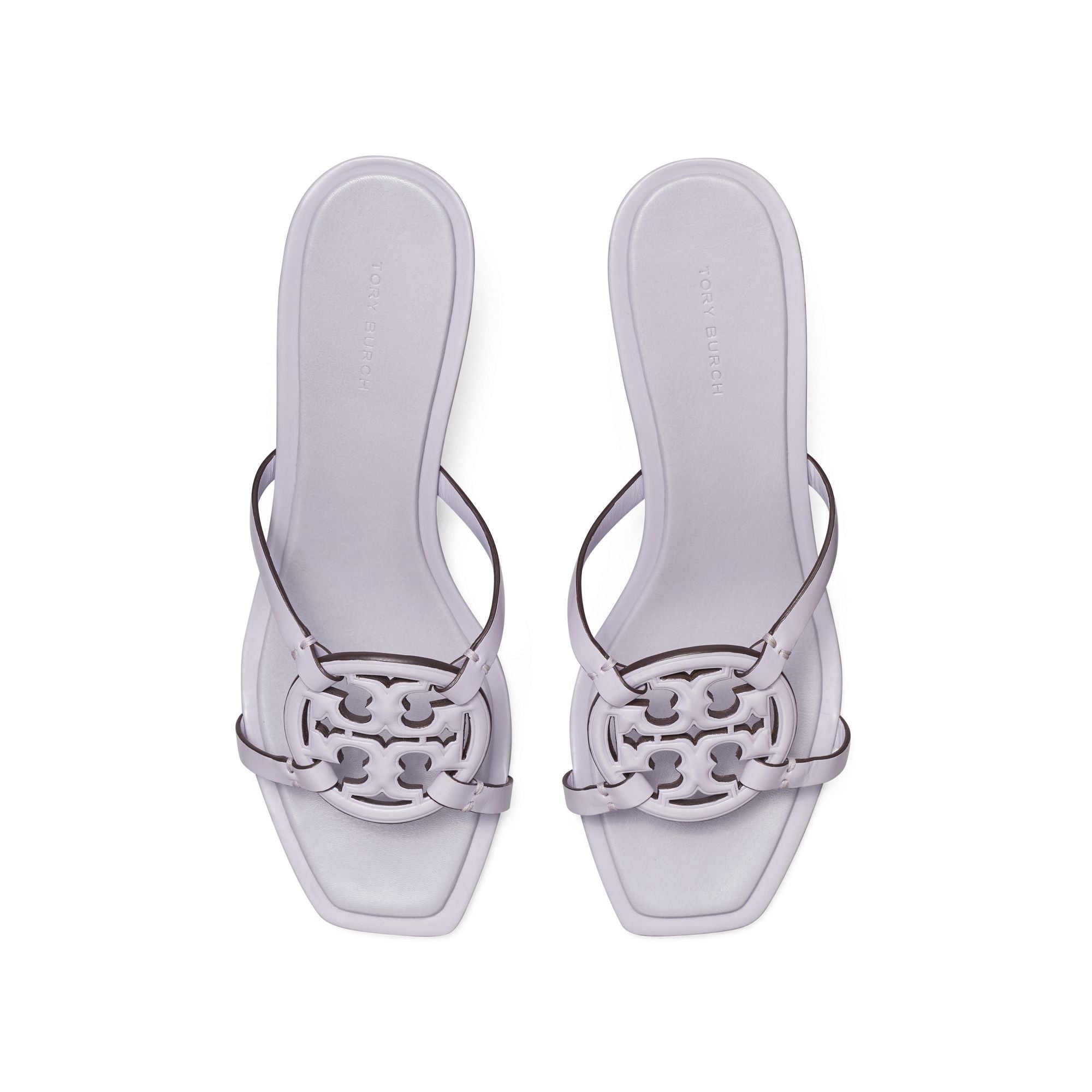 Women Geo Bombe Miller Low Heel Sandal 55Mm - Spring Lavender