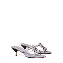 Women Geo Bombe Miller Low Heel Sandal 55Mm - Spring Lavender