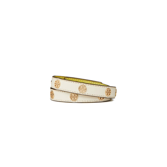 Women Miller Double-Wrap Bracelet - Tory Gold / New Ivory