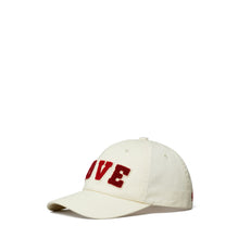 Women Love Cap - New Ivory / Winetasting/ Canary Red