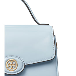 Women Robinson Spazzolato Small Top-Handle Bag - Pale Blue