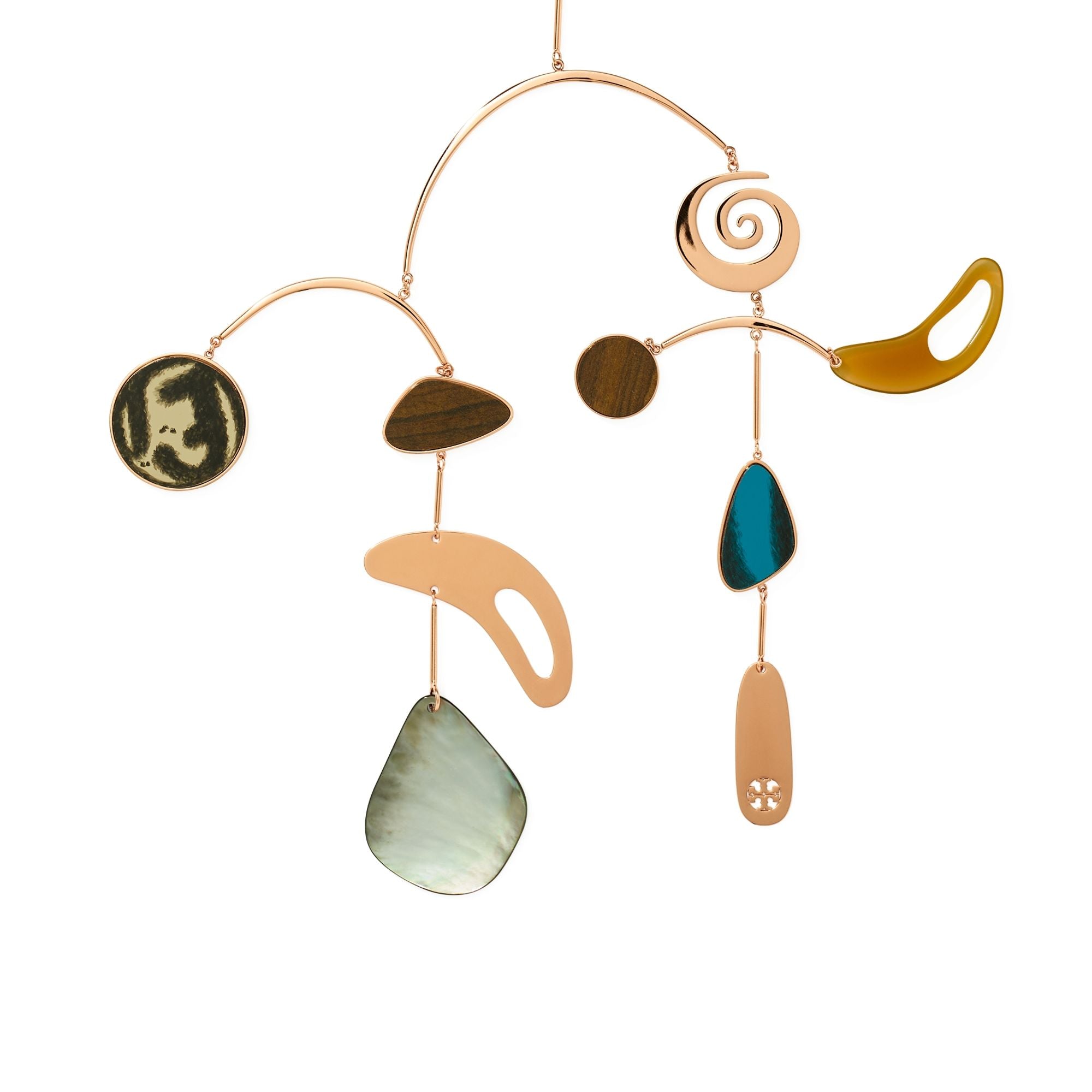 Women Mobile Necklace - Copper / Multi
