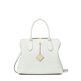 Women Embossed Swing Bag - Optic White