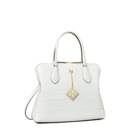 Women Embossed Swing Bag - Optic White
