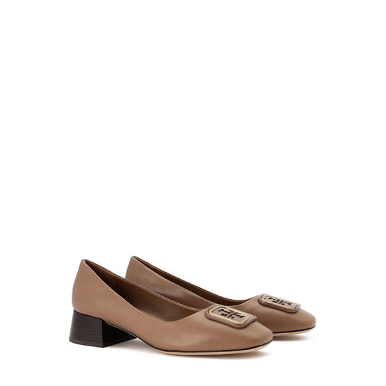 Women Georgia Pump 35Mm - Almond Flour