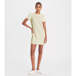 Women Logo Lace T-Shirt Dress - New Ivory