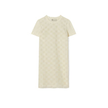 Women Logo Lace T-Shirt Dress - New Ivory