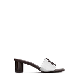 Women Ines Mule Sandal 55Mm - Silver / Coconut