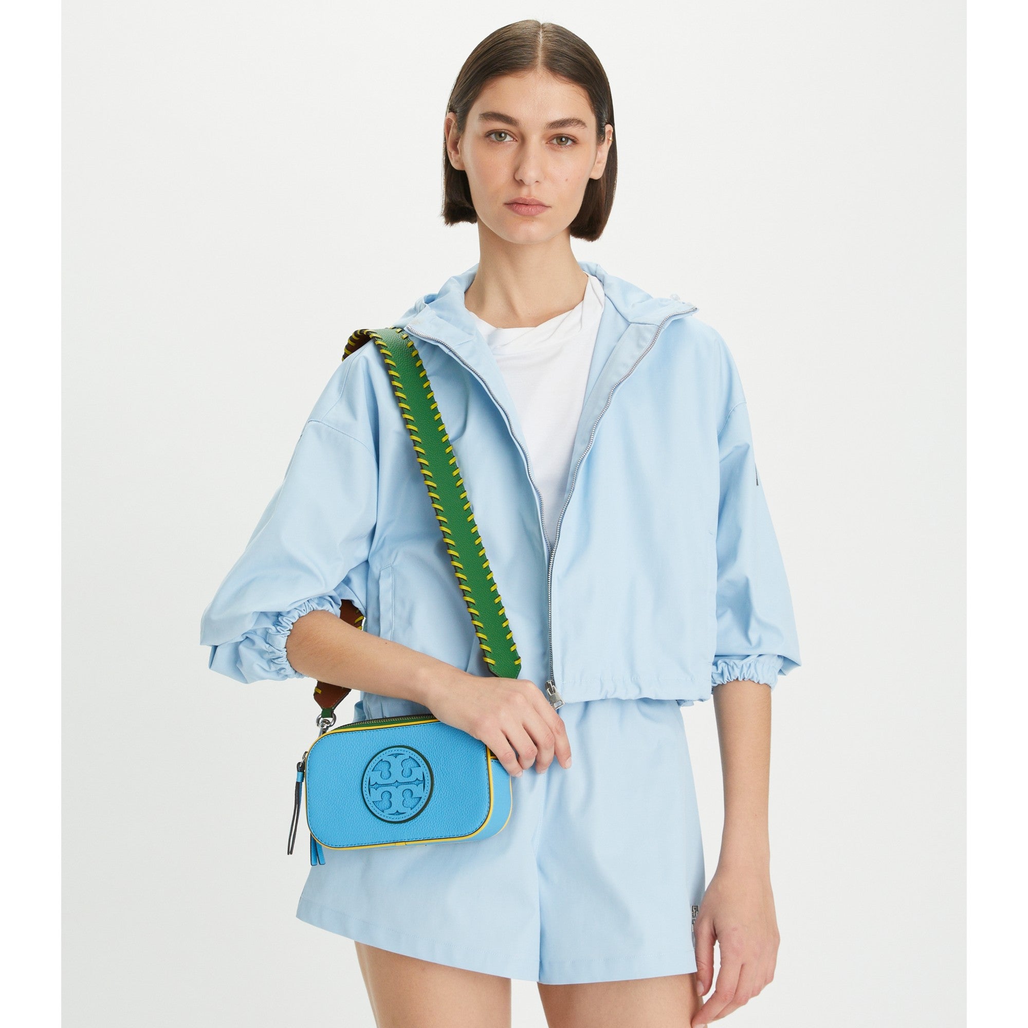 Women Miller Pop Edge Mini Crossbody Bag - Blue Azure