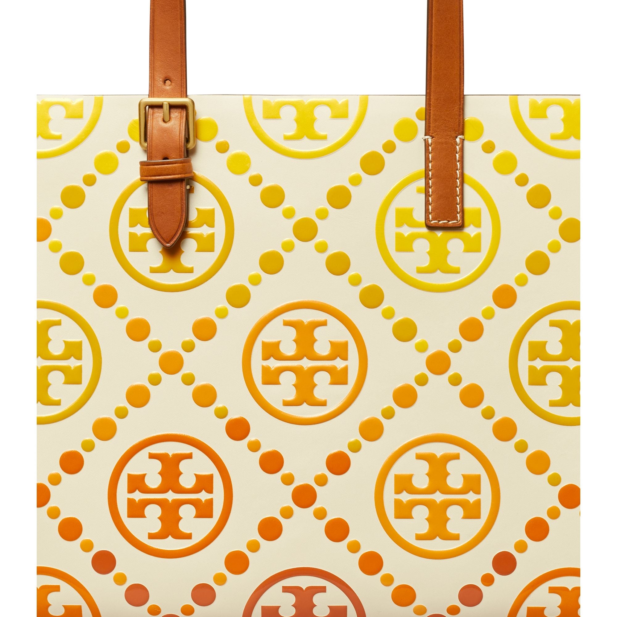 Women T Monogram Degrade Small Tote - New Ivory Multi