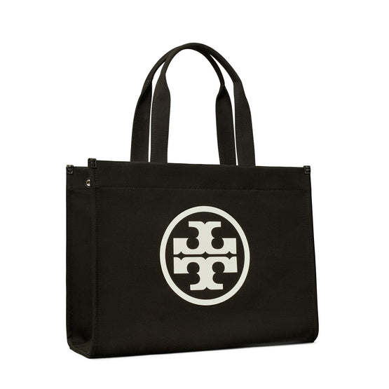 Women Ella Canvas Tote - Black