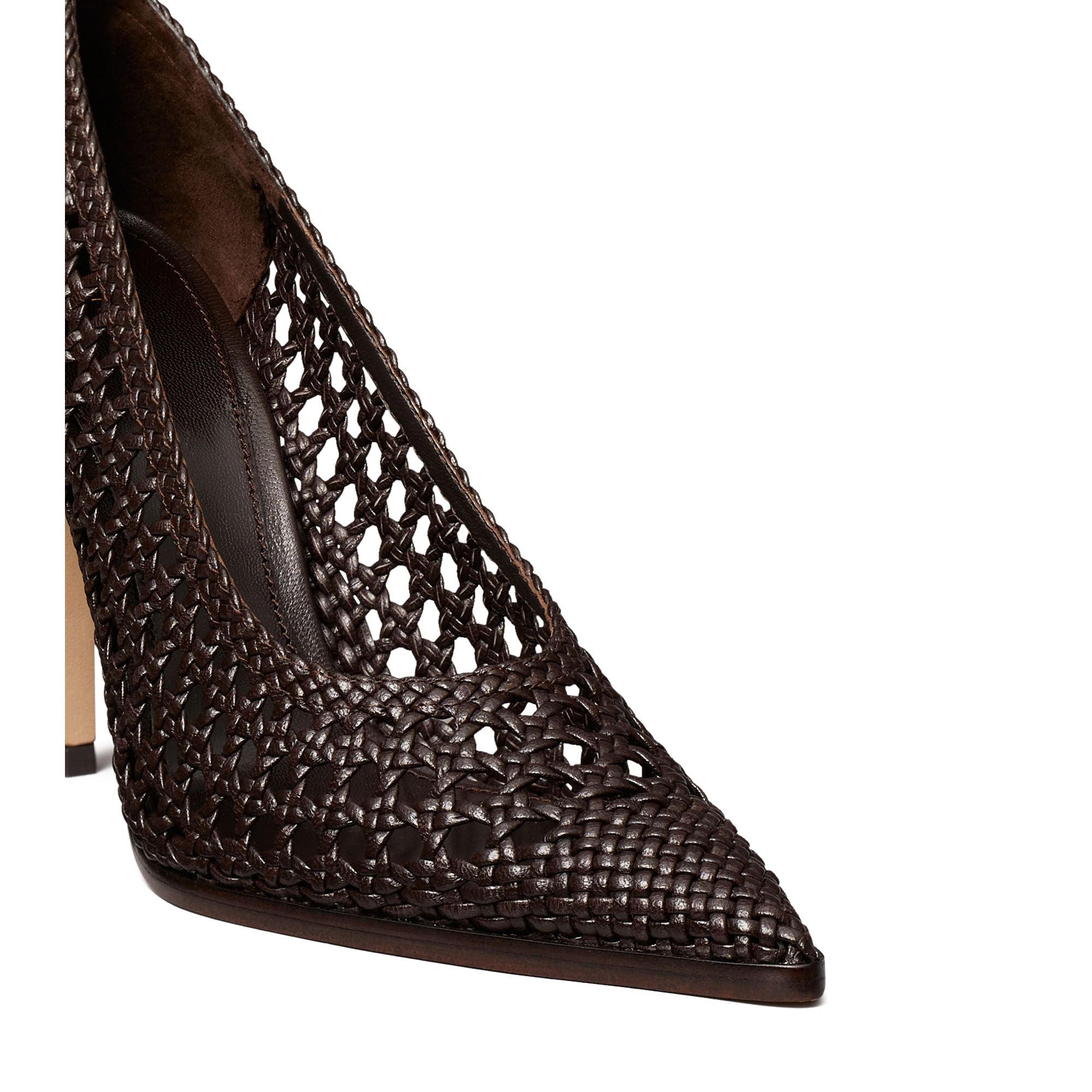 Women Woven Pointed Pump 100Mm - Coco