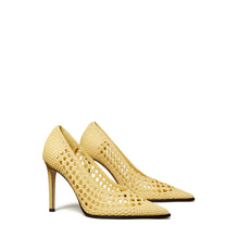 Women Woven Pointed Pump 100Mm - Light Sweet Corn
